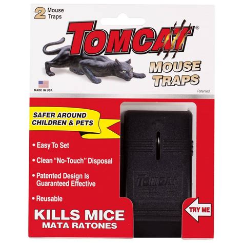 Tomcat Mouse Snap Traps 2 Pack Bl33505