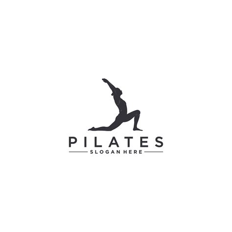 Pilates Logo Vector Art Icons And Graphics For Free Download
