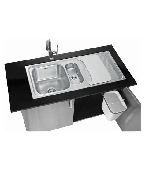 2 door 1 false front sink base cabinet with trash rollout on left side. Buy NEELKANTH Kitchen Sink (With out Cabinet) Online at ...