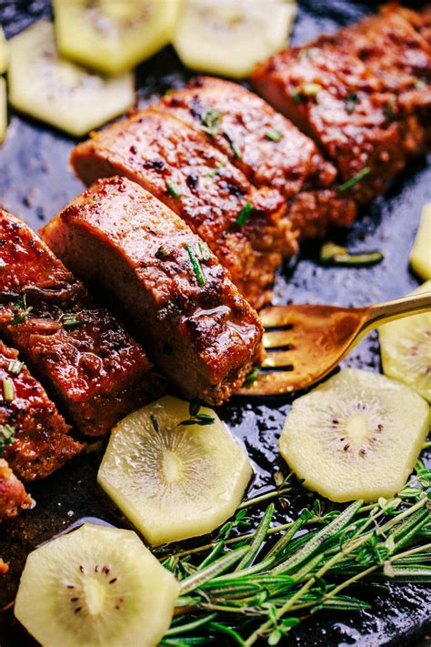 The best pork tenderloin recipes always start with a brine because brining = the juiciest pork tenderloin. Brown Butter Pork Tenderloin | The Food Cafe | Just Say Yum