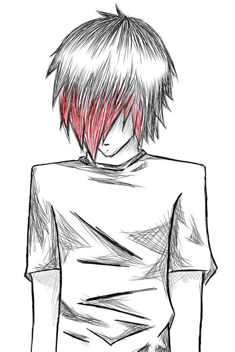 Emo Anime Boy Free High Definition Wallpapers