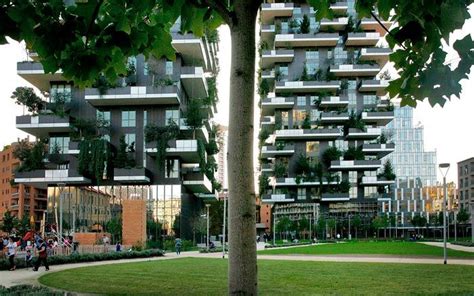 Green Building Architecture Apartment Architecture Vertical Forest