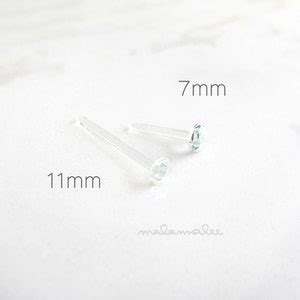 Tempered Glass Ear Nose Piercing Retainer G G New Etsy