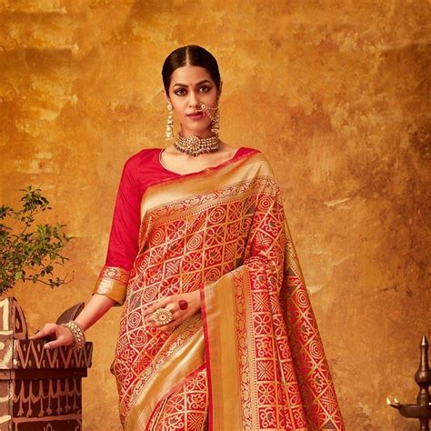 history of patola sarees the classic colors and designs of patan patola sari make it a standout