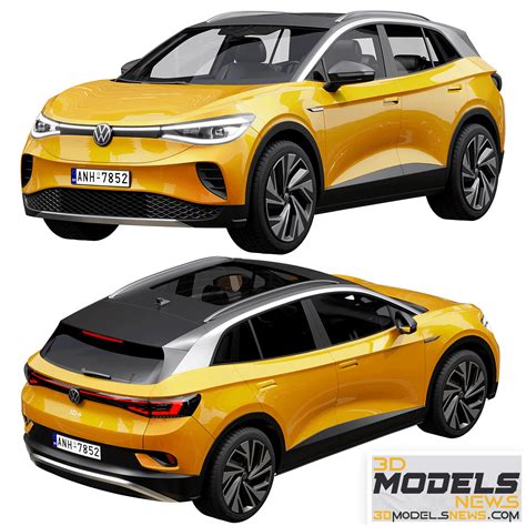 Volkswagen Id4 Model 2021 3d Models News