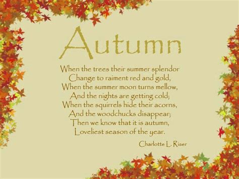 Autumn Poems Autumn Inspiration Autumn Magic
