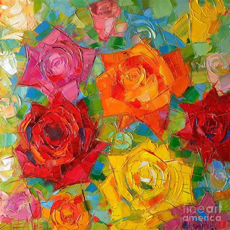 27 Contemporary Rose Paintings Amiyaiylah