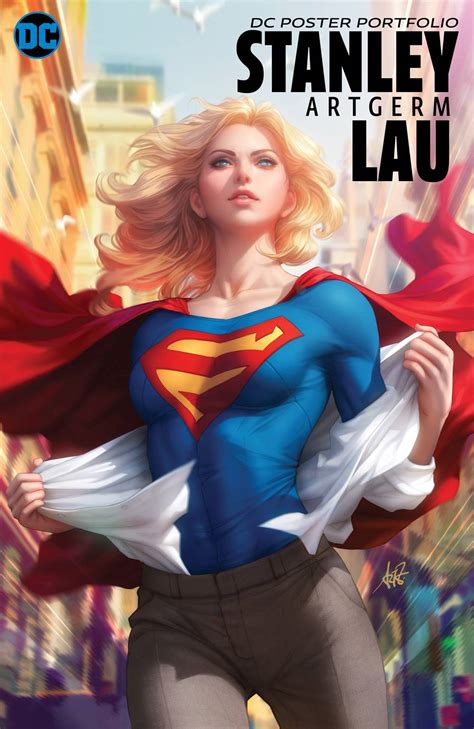 Dc Poster Portfolio Stanley Artgerm Lau Tp 01 Smallville Comics