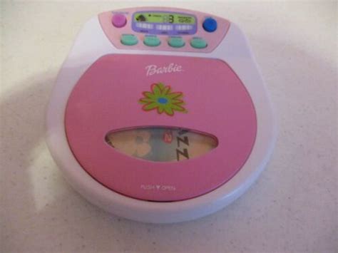 Barbie Sing With Me Discgirl Cd Player Pink White 2000 Works 55 X 5 Disc Ebay