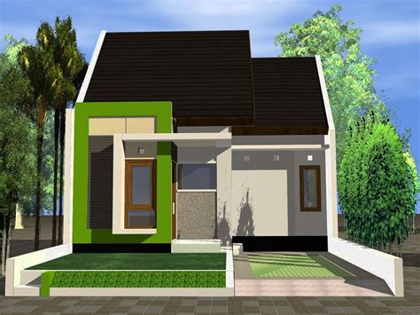 desain rumah minimalis warna hijau desain rumah