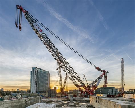 Alsk190 Londons Largest Crane Ready For Lifting At Earls Court