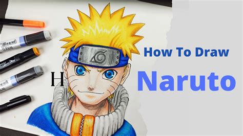 How To Draw Naruto Easy Naruto Drawing Youtube