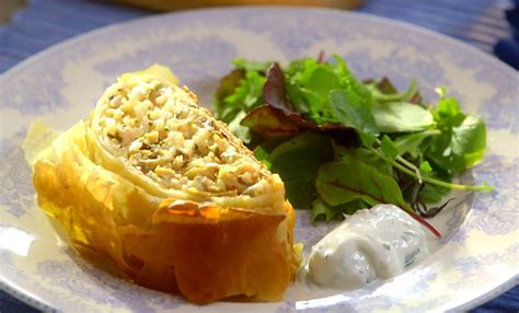 Filled with the frangipane mixture it can be kept for about 1 hour, covered and refrigerated. Mary Berry salmon and herb coulibiac recipe on Mary Berry ...