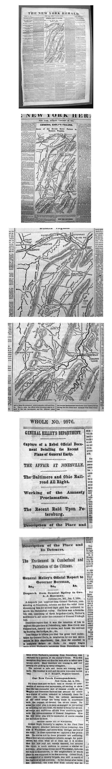 1864 Map Jonesville Va