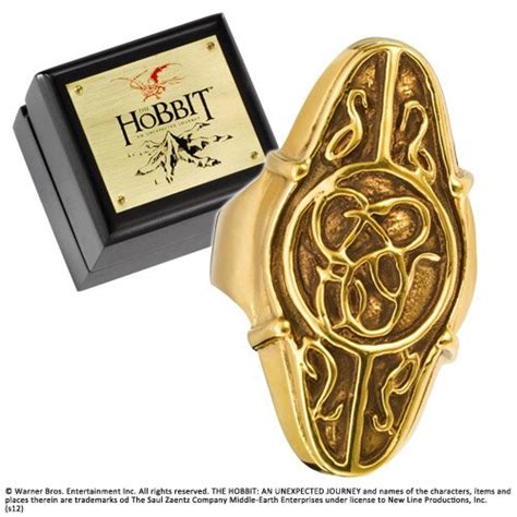 Elrond Ring Gold Council The Hobbit An Unexpected Journey Nn122506