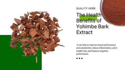 The Health Benefits Of Yohimbe Bark Extract By Qherbextract Medium