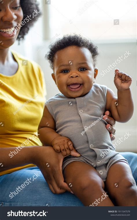 African American Mother Her Son Stock Photo 1911547579 Shutterstock