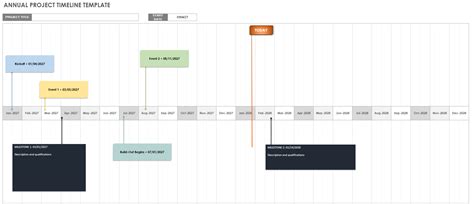 Free Project Timeline Templates Multiple Formats Smartsheet