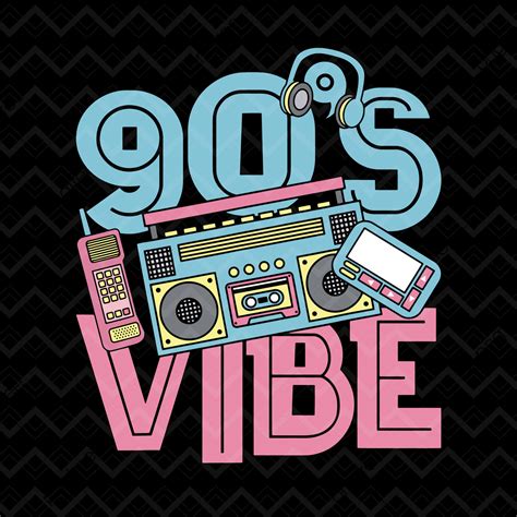 I Love The 90s Svg 90s Vibe Svg 90s Retro Svg 90s Party Svg