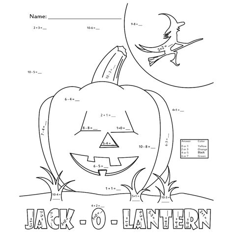 15 Best Free Printable Halloween Math Activities