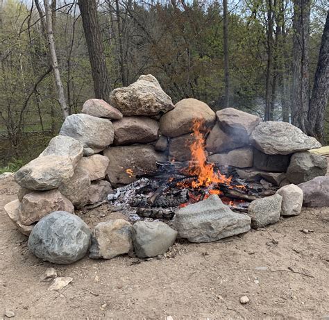 Fire Pit Rocks Inspireque
