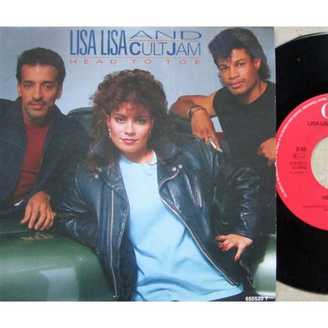 Head To Toe Youll Never Change De Lisa Lisa And Cult Jam 45 Rpm X 1