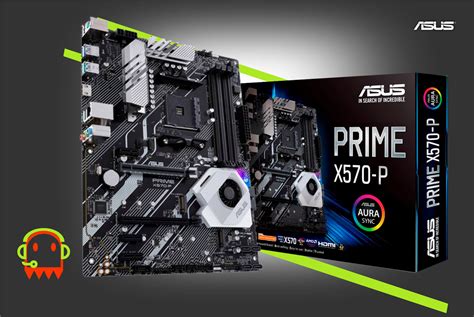 Asus Prime X570 P Asus Prime X570 P Amd Am4 Atx Motherboard With Pcie