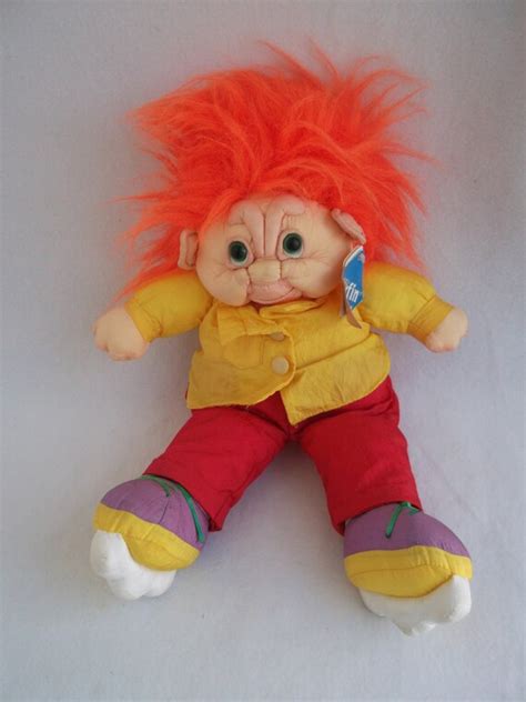 Norfin Parachutes Troll Doll Toy 1992 International Silver Co