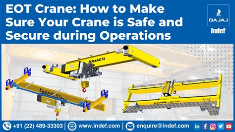 Eot Crane How To Make Sure Your Crane Is Safe And Secure During