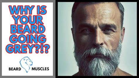 Why Your Beard Turns Grey Dye Your Grey Beard Hairs Youtube