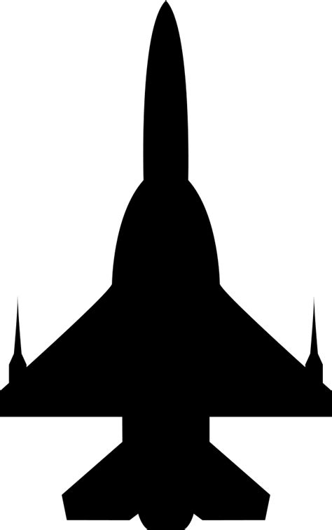 Free Airplane Silhouette Vector Download Free Airplane Silhouette