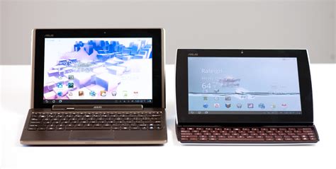 The transformer design includes an optional docking keyboard. ASUS Eee Pad Slider Review