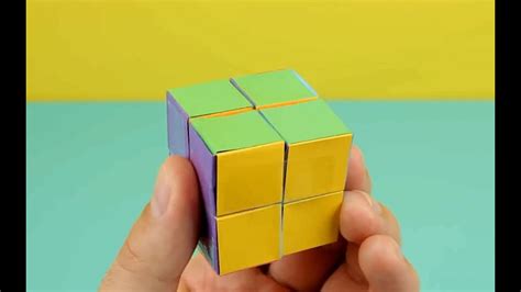 How To Make Origami Rubiks Cube Youtube