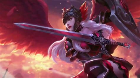 freya dark rose skin Mobile Legends Moving Wallpaper / Mobile legends Live Wallpaper - YouTube