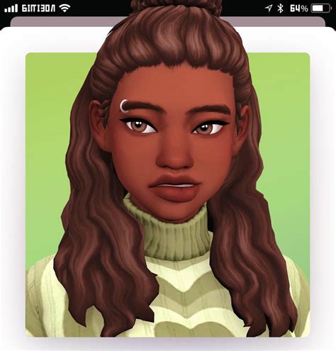 Sims 4 Amaya Hair By Marso Sims The Sims Book