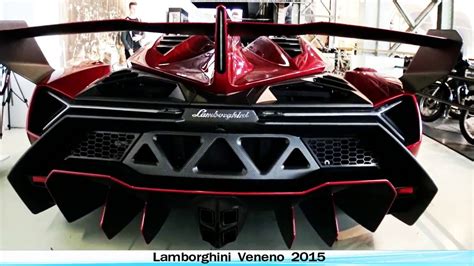 Hd 5 Million Dollars Lamborghini Veneno On The Road Youtube