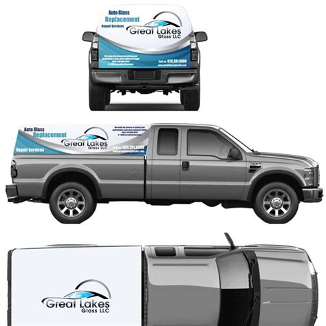 Temporary branding solutions can be revised on a case by case basis. Design truck cap vinyl wrap | Car, truck or van wrap contest