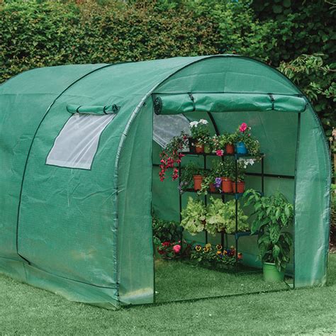 Polytunnel Greenhouse For Sale With Reinforced Cover For Longer Life