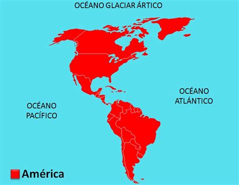 ¿cuántos Océanos Rodean El Continente Americano Saber Es Breve