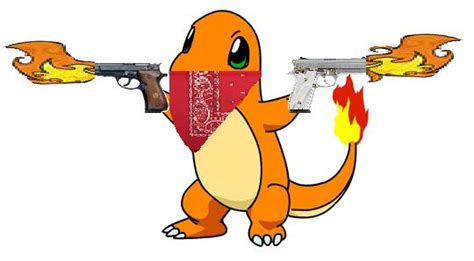 Pokemon Charmander Gangster Clip Art Cliparts