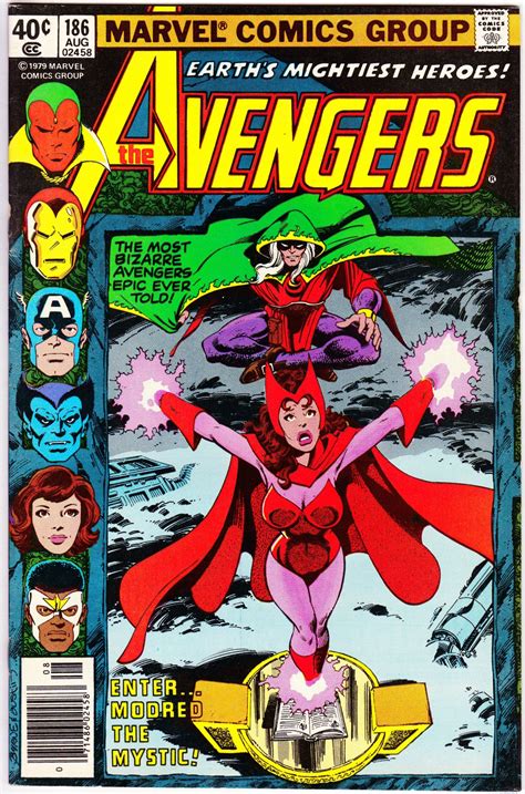 Avengers 186 1st Series 1963 August 1979 Marvel Comics Grade Vf Nm Marvel Comics