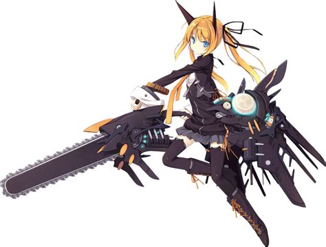 Anime Girl With A Chainsaw