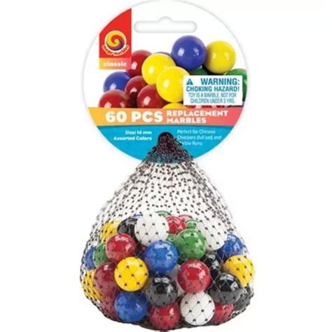 Mega Marbles 60 Replacement Marbles Toy Sense