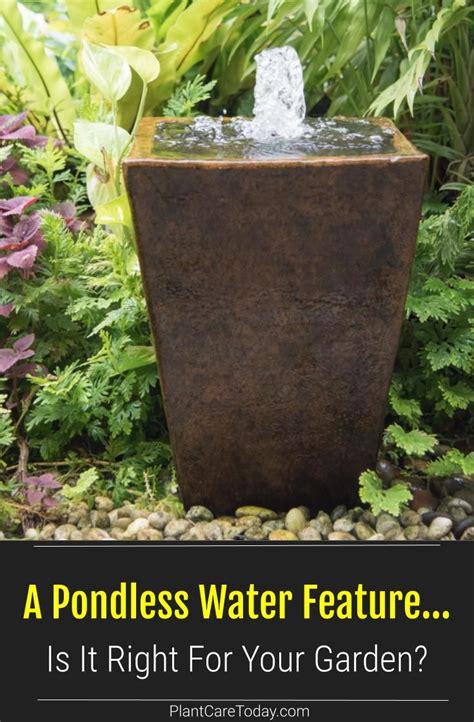 A Pondless Water Feature Is It Right For Your Garden Pondless