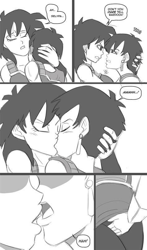 Rule 34 Deep Kissing Dragon Ball Dragon Ball Z Funsexydragonball Gine Kissing Lesbian Kiss