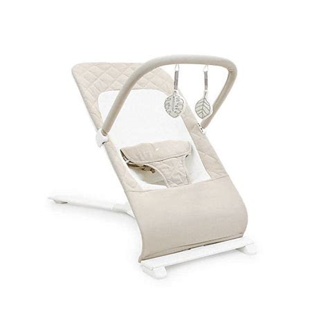 Baby Delight Go With Me Alpine Deluxe Portable Bouncer Organic Oat