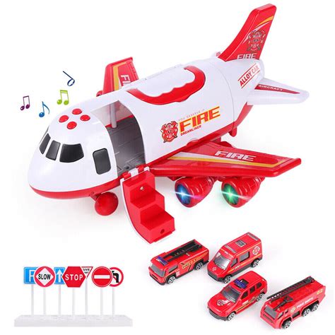 Kids New Style Airport Play Set Vehicle Plane Accessories Toy Set Kids