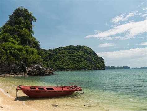 Images Vietnam Ha Long Bay Nature Coast Boats