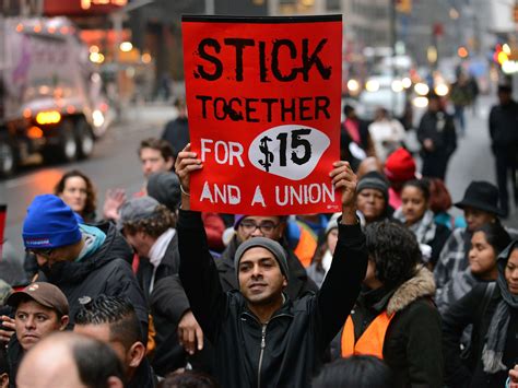 The strike is being organized by fight for $15 and a union. What do Low-Wage Strikes Imply for Robotic Development?