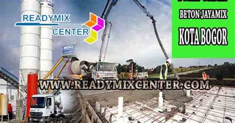 Harga jayamix tajurhalang bogor merupakan penawaran harga readymix beton cor termurah di bogor tersedia mutu k225, k250, k300, k350. HARGA BETON JAYAMIX BOGOR PER KUBIK & PER M3 TERBARU ...